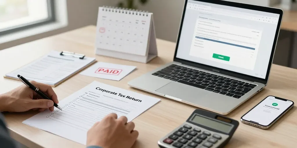 Cómo se paga el Impuesto de Sociedades: el proceso paso a paso