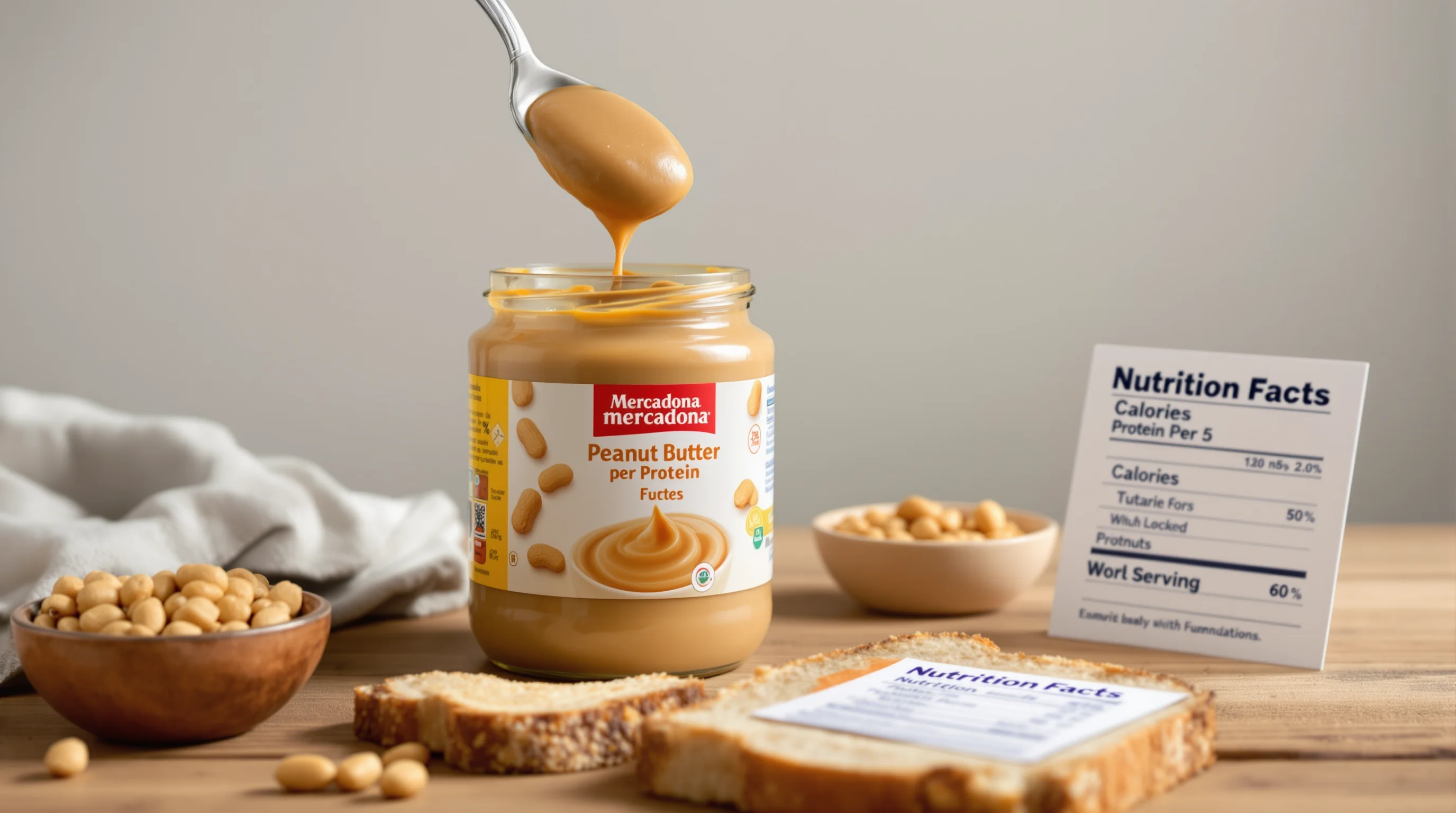 Crema de cacahuete de Mercadona: la opción engorda o aporta proteína?
